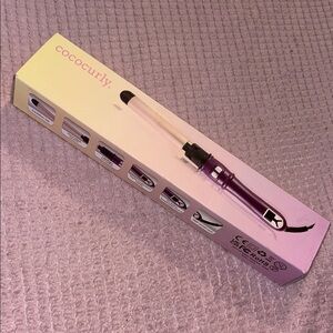 Gold and White Curling Wand